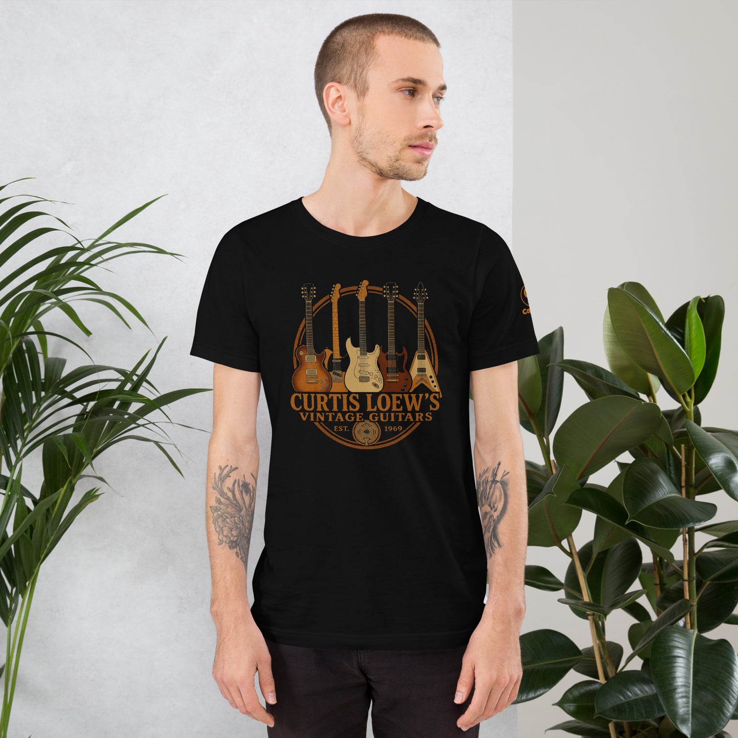 Curtis Loew's Vintage Guitar Shop Unisex T-Shirt