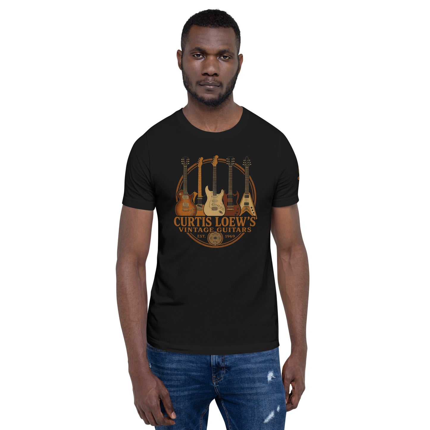 Curtis Loew's Vintage Guitar Shop Unisex T-Shirt