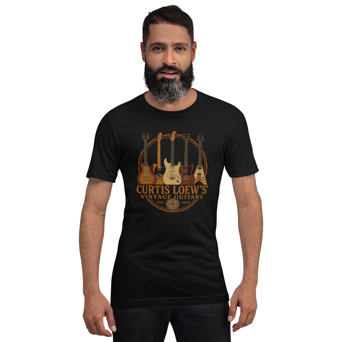 Curtis Loew's Vintage Guitar Shop Unisex T-Shirt